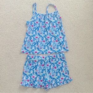 New! Vineyard Vines Girls 4T Summer Lounge Sleep Set